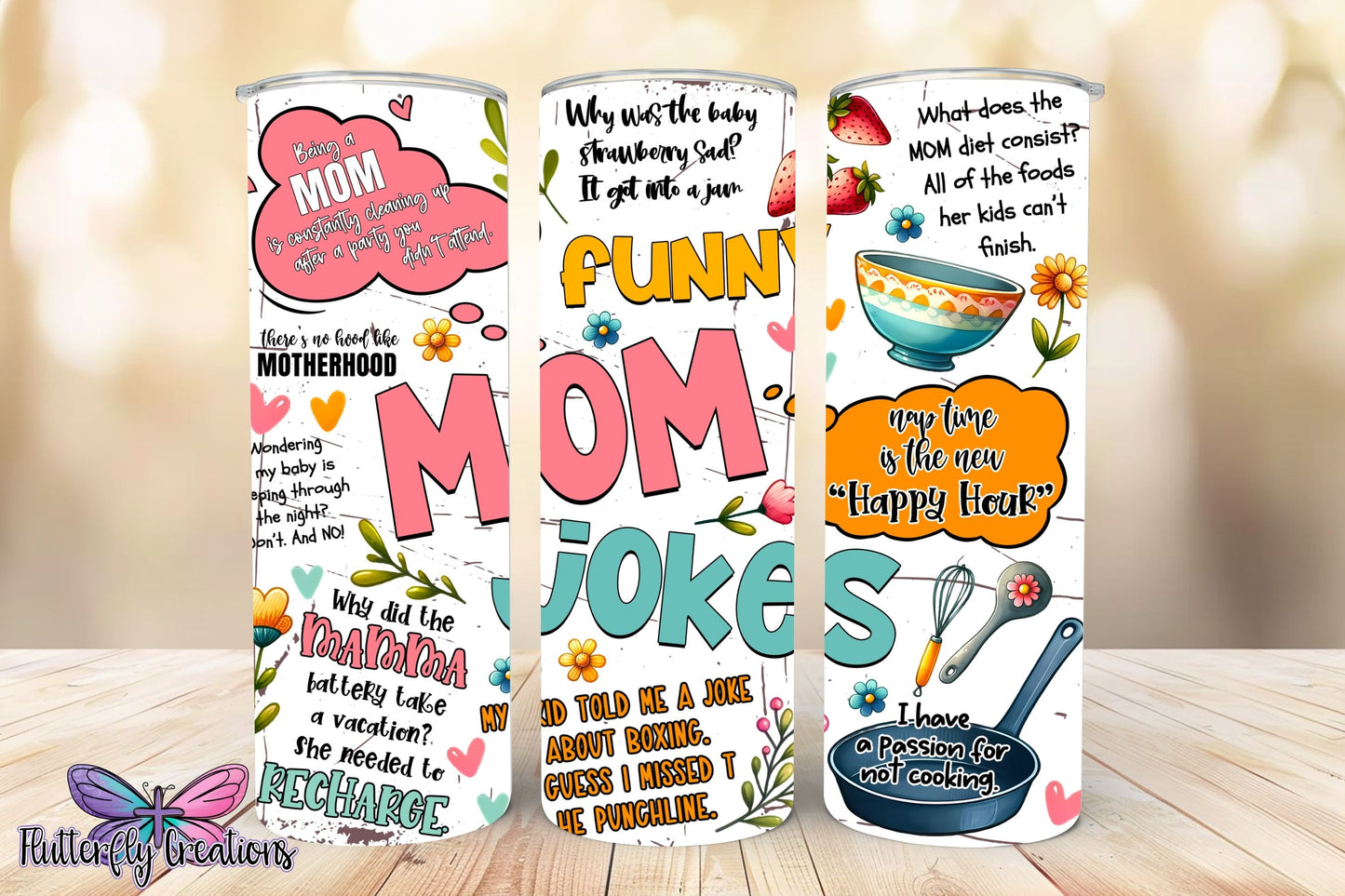 Mom 20oz Stainless Steel Tumbler