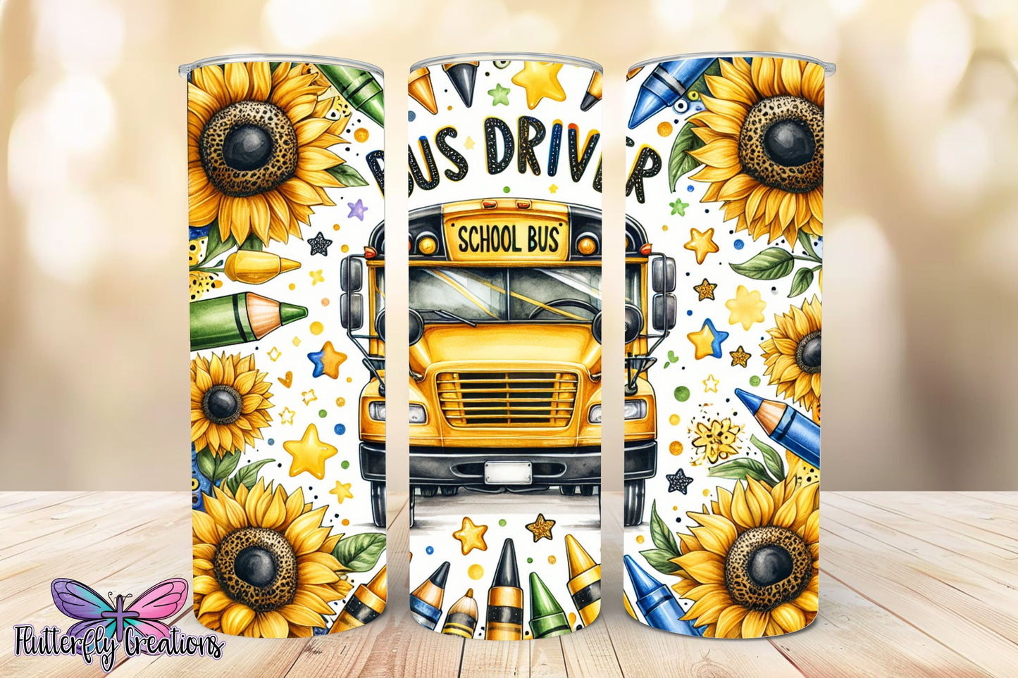 Bus Driver 20oz Sublimation Tumbler