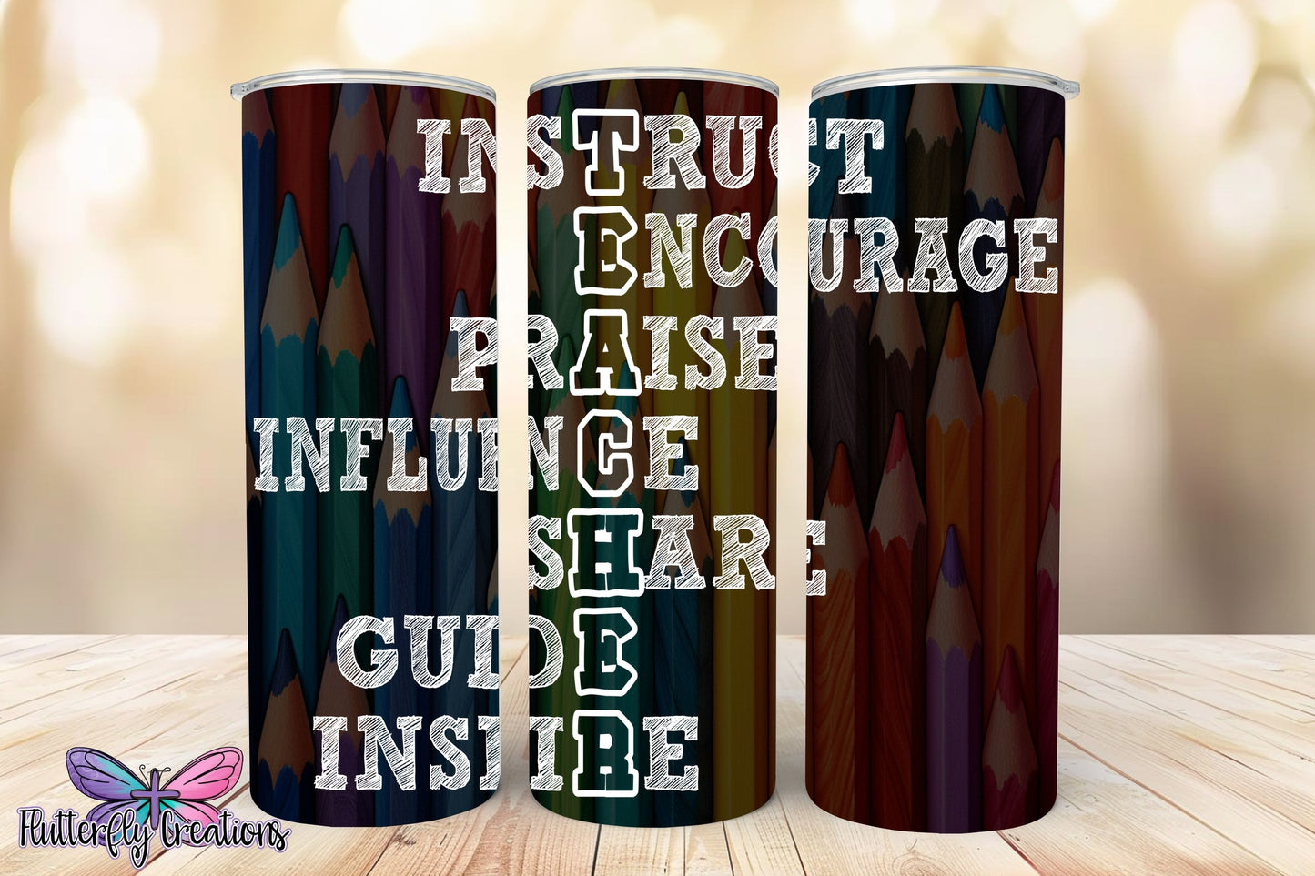 Teacher 20oz Sublimation Tumbler