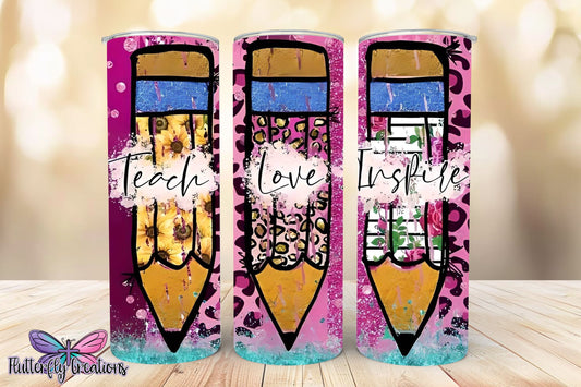 Teacher 20oz Sublimation Tumbler
