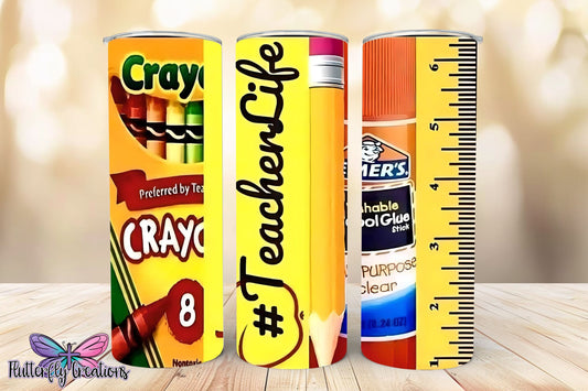 Teacher 20oz Sublimation Tumbler