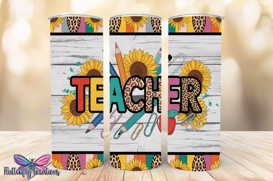 Teacher Sublimation Tumbler