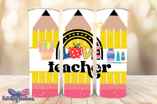 Teacher 20oz Sublimation Tumbler