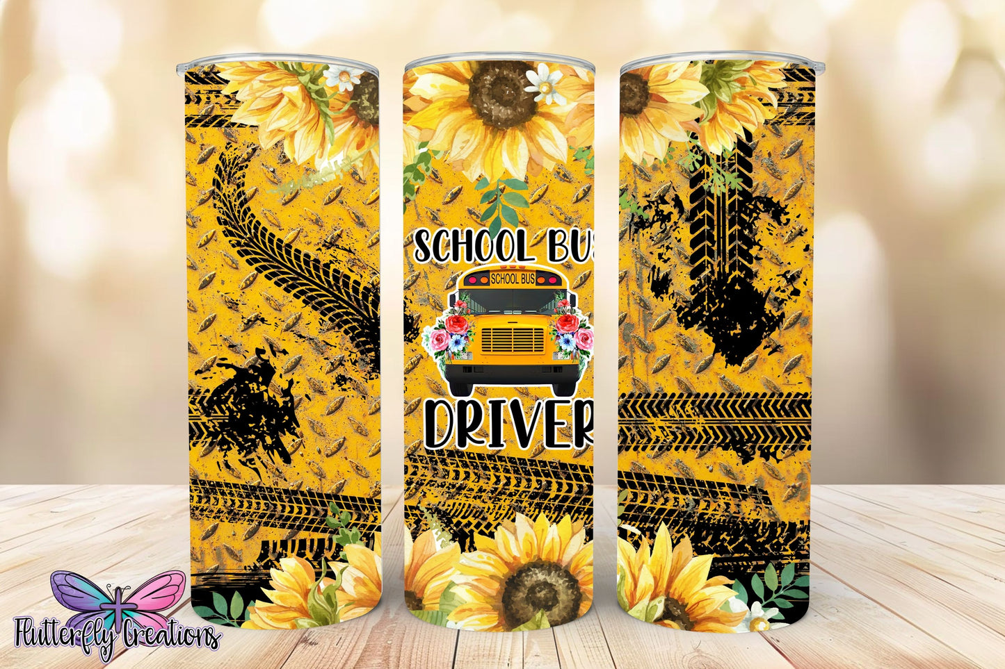 Bus Driver 20oz Sublimation Tumbler