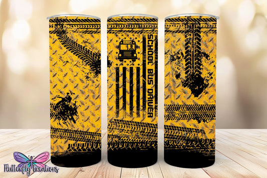 Bus Driver 20oz Sublimation Tumbler