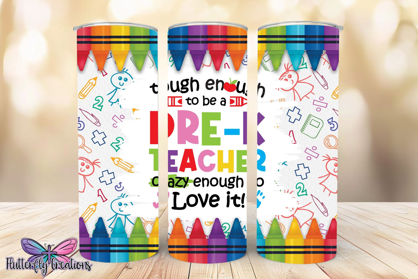 Teacher 20oz Sublimation Tumbler