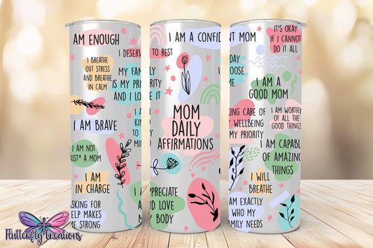 Mom 20oz Stainless Steel Tumbler