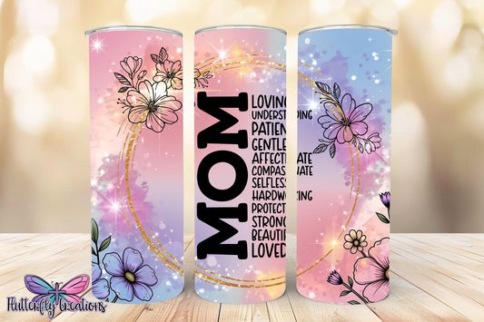 Mom 20oz Stainless Steel Tumbler