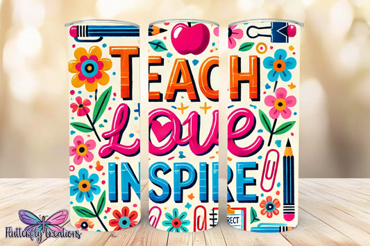 Teacher 20oz Sublimation Tumbler
