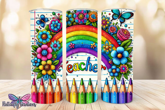 Teacher 20oz Sublimation Tumbler