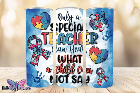Teacher 20oz Sublimation Tumbler