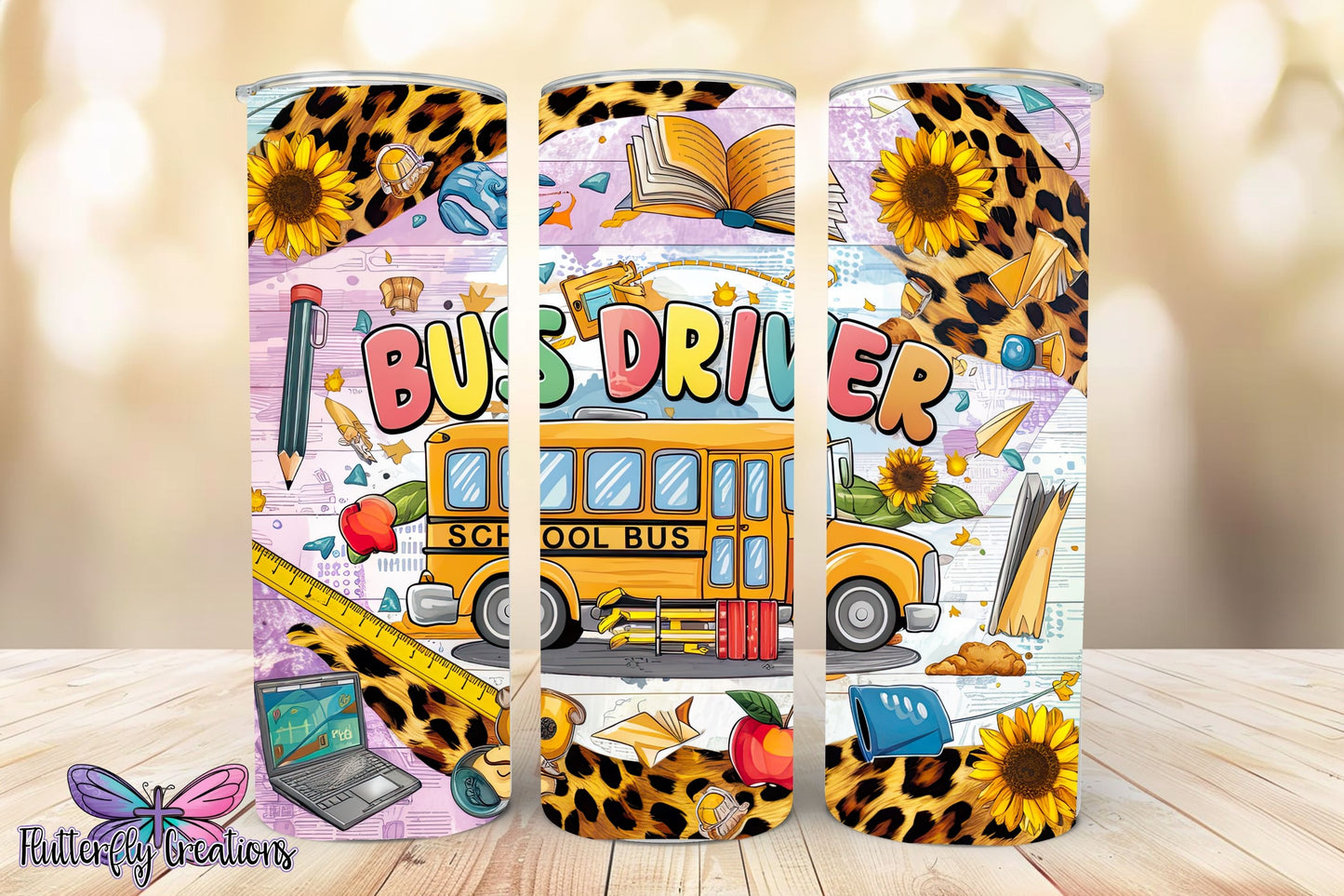 Bus Driver 20oz Sublimation Tumbler