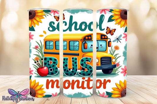 Bus Driver 20oz Sublimation Tumbler