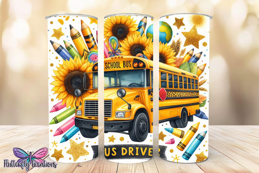 Bus Driver 20oz Sublimation Tumbler