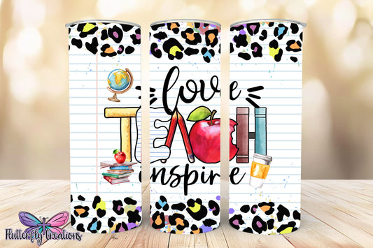 Teacher 20oz Sublimation Tumbler