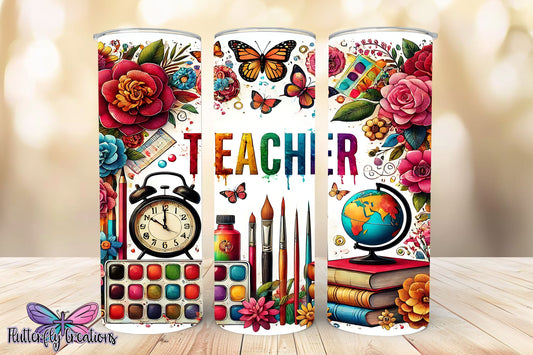 Teacher 20oz Sublimation Tumbler